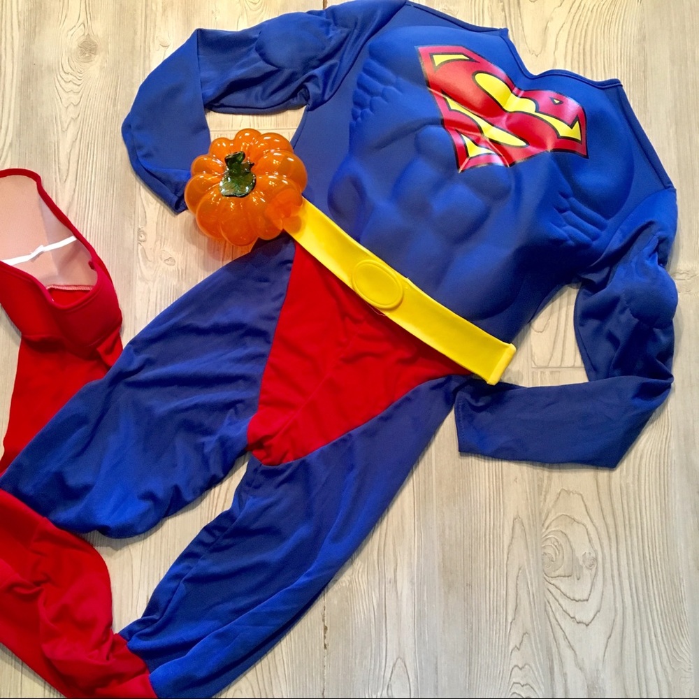 Superman Deluxe Costume Boy’s Sz Large